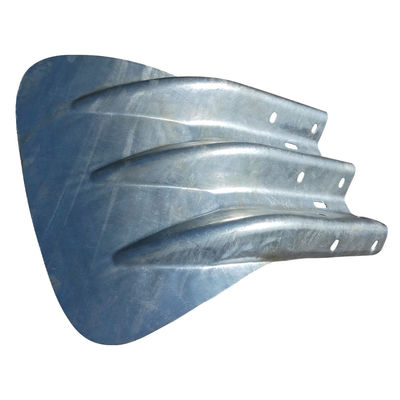Q235 Q345 Acero galvanizado para carreteras barandilla de protección de cola de pez para proyectos personalizados