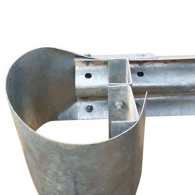 Barandillas de acero galvanizado en caliente para la seguridad vial en colores personalizados en las carreteras