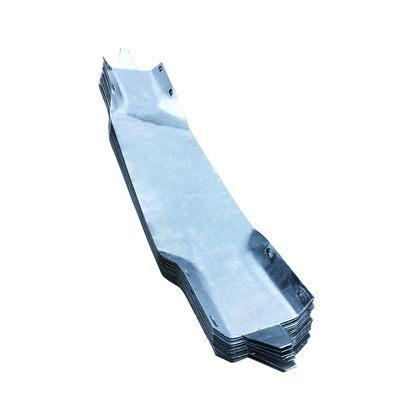 Extremo amortiguador de acero de barandillas galvanizadas de carreteras personalizado para soluciones de seguridad vial