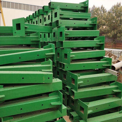 Postes de brida de barrera galvanizados y recubiertos de polvo para barreras de carretera AASHTO M-180
