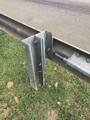 Puesto de vigilancia de la carretera para personas seguro U tipo de acero Puesto de cerca de cerca de larga duración
