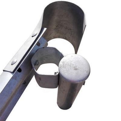 Polvo galvanizado revestido con viga W