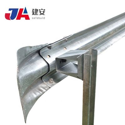 Barrera de choque de barandillas galvanizadas Terminal de cola de pez Final ISO certificado y personalizado