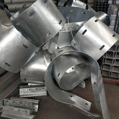 Materiales Anticorrosión Barandillas de protección de extremo Alas para el extremo de la terminal de amortiguador de acero personalizado