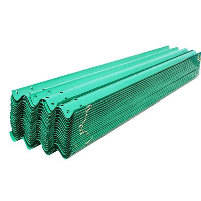 Correa de protección de carreteras galvanizado por inmersión en caliente Q235 Q345 W viga para la seguridad vial personalizada