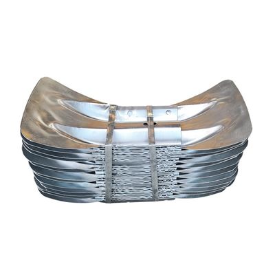 Perfeccionado en caliente galvanizado barandilla de protección extremo alas cola de pez extremo para la seguridad del tráfico vial