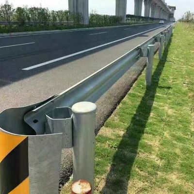 Seguridad vial en calentamiento metálico galvanizado redondo Newel Post para barandillas de carretera
