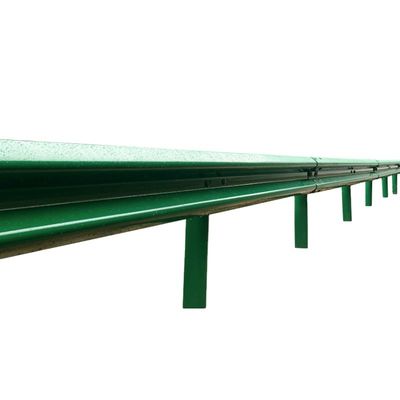 Color personalizado Q345 Q235 Acero galvanizado barandilla de protección de carreteras para la seguridad del tráfico vial