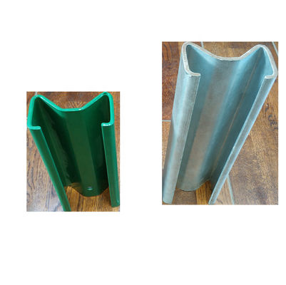 Protector de acero galvanizado anti-corrosión revestido con sumersión en caliente Sigma Post AASHTO M-180 Standard