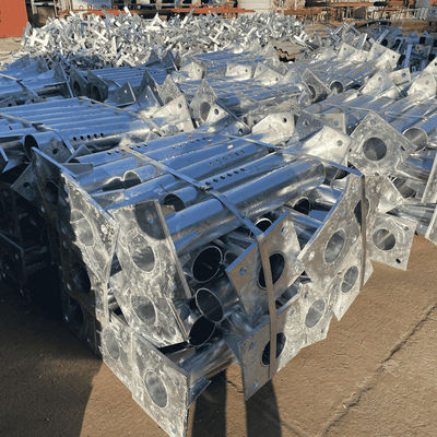 Punto de la brida de la barandilla de la carretera con material de acero inoxidable en el estándar