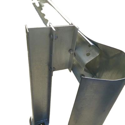 Barrera de acero para carreteras H Newel Post hecha con recubrimiento galvanizado en caliente
