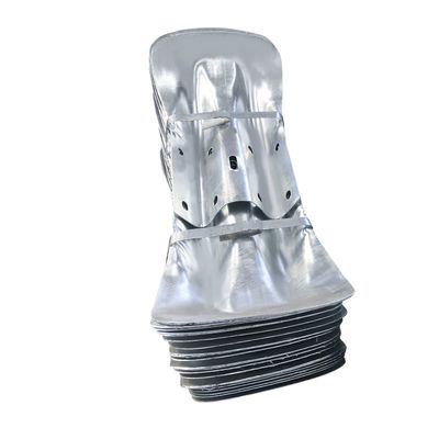 ISO9001 2008 Certificado de acero inoxidable baranda de protección galvanizada con extremo de cola de pez