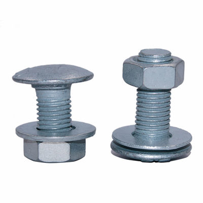 Conveniente Q235 Q345 Cerrojo de acero y tuerca para el control de multitudes de aplicaciones Multi-Stanchion