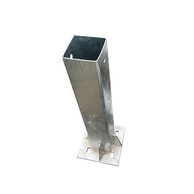 Post de brida de metal galvanizado anticorrosión para la seguridad y la fiabilidad de la carretera