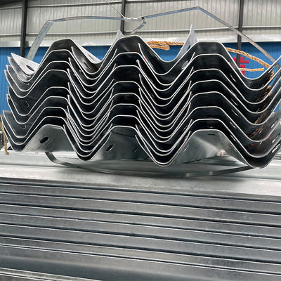 Certificado CE/BV/ISO de tres curvas de protección galvanizada en caliente
