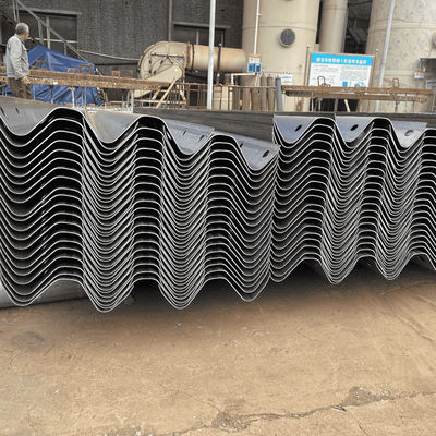 Barandillas de seguridad vial galvanizadas en caliente y laminadas en frío exportadas a Pakistán