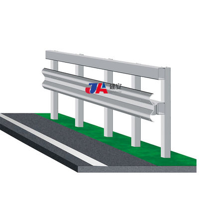 Rejillo de protección de la carretera de vigas W con el estándar AASHTO M-180 y recubrimiento de zinc de 550-600 g/m2