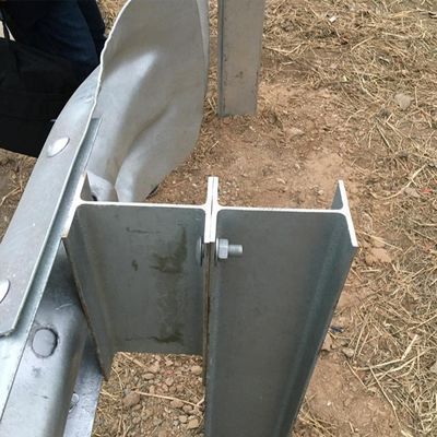 Q345 Acero de banda DIP galvanizado en frío 600G/M2 Acero de carretera W barrera de protección de vigas