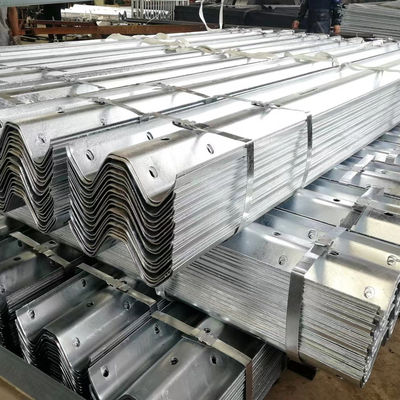 AASHTO M-180 Rail de protección de acero con certificado ISO9001/TUV/BV/CE Galvanizado en caliente