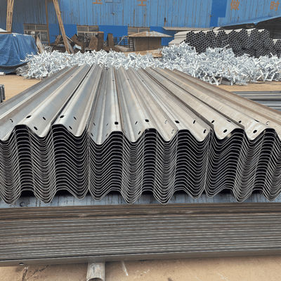 AASHTO M-180 Rail de protección de acero con certificado ISO9001/TUV/BV/CE Galvanizado en caliente