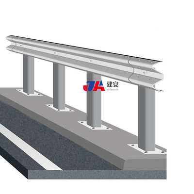 Producción de barandillas de protección de carreteras de acero galvanizado Q345 SJ345R