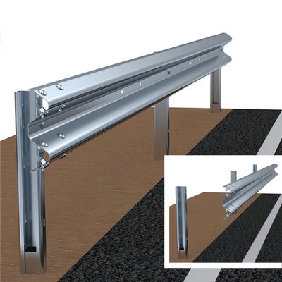 Protección de la seguridad vial baranda de protección galvanizada en caliente con recubrimiento de zinc personalizado