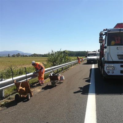 Q345 SJ345R Seguridad vial barrera de protección galvanizada en frío para barreras de tráfico