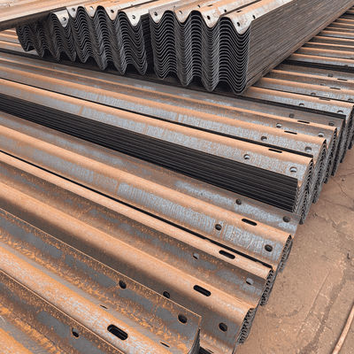 ISO9001/TUV/ BV/CE Certificado Q345 SJ345R Material Galvanizado de vigas de protección para carreteras