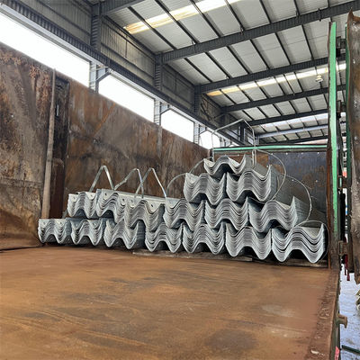 Galvanizado en caliente, laminado en frío con viga W, barrera de protección de carreteras con certificados CE/BV/ISO