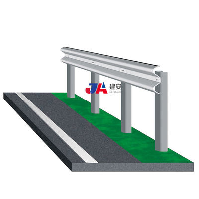 ISO9001/TUV/ BV/CE Certificado W Beam Guardrail para la protección contra accidentes de carretera galvanizado en caliente